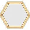 FLEUR-ACCENT TABLE-GOLD