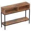 OJAS-CONSOLE TABLE-NATURAL BURNT