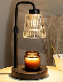 Candle warmer lamp with adjustable timer, adjustable height, housewarming gifts, home room decoration