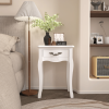 Wooden Nightstand with a Drawer,Storage End Table for Bedroom,Bathroom,Livingroom