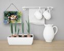 NEW Mallard Wall or Door Hanging Prints Aluminum Metal Sign Kitchen Wall Bar Bathroom Plaque Home Decor, 8HX12W, Multicolor
