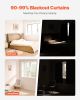 Blackout Curtains 63 Inch Length 2 Panels Set 42 Inch Wide Each for Bedroom