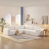 [VIDEO]147"Modular Sectional Sofa with Wide Seat,No Assembly Required,Free Combination,L Shaped Couch Set,Cloud Upholstered Indoor Furniture