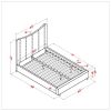RIMO-60" PLATFORM BED-GREY