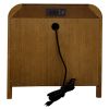 BOWMAN-1 DRWR ACCENT TABLE-WALNUT
