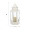 Vintage Small Victorian Lantern Elegant Outdoor Decor for Home or Garden