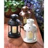 Vintage Style Black Colonial Candle Lamp Rustic Home Decor Lighting Fixture