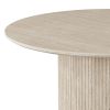 THALIA-47" ROUND DINING TABLE-IVORY