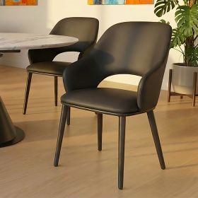 DENZEL-DINING CHAIR-BLACK
