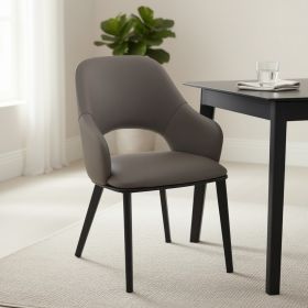 DENZEL-DINING CHAIR-STONE