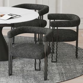 SCARLET-DINING CHAIR-FAB CHARCOAL