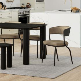 KAZAN-DINING CHAIR-DARK BEIGE