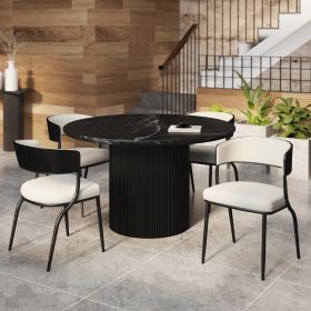 KAZAN-DINING CHAIR-IVORY