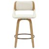 HUDSON-26' COUNTER STOOL-BEIGE FABRIC
