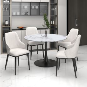 ZILO SMALL_BK_KASH BEG-5PC DINING SET