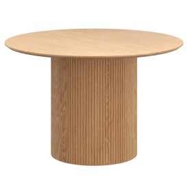 TOVAS RND NAT_HUDSON BG-5PC DINING SET