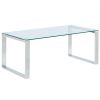 ZEVON-COFFEE TABLE-SILVER