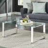 ZEVON-COFFEE TABLE-SILVER