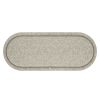 SEZRON-STORAGE OTTOMAN BENCH-WARM GREY