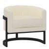 ZHURI-ACCENT CHAIR-IVORY