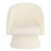 TILSY-ACCENT CHAIR-IVORY