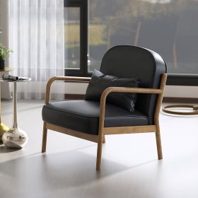 FANI-ACCENT CHAIR PU-BLACK