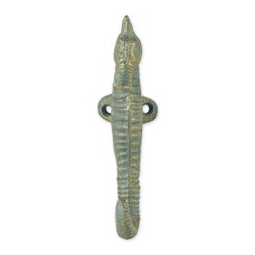 Set of 2 Aquamarine Seahorse Hooks - Coastal Decor for Bathroom or Kitchen