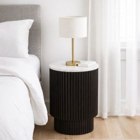 REYNA-ACCENT TABLE-BLACK