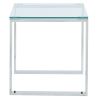 ZEVON-ACCENT TABLE-SILVER