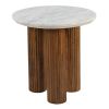 JILSA-ACCENT TABLE-WALNUT