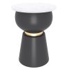 ALORA-ACCENT TABLE-WHITE