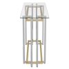 FLORINA-CONSOLE TABLE-SILVER/GOLD