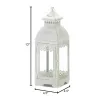 Vintage White Lace Victorian Lantern Elegant Decorative Lighting Fixture