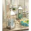 Vintage Style Manhattan Candle Lantern Decorative Candle Holder for Home or Outdoor Use.