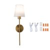 Battery Operated Wall Sconce Set of 2, 4000mAh Rechargeable Wireless Wall Lights with Remote Control, 30 Lighting Modes, 12 RGB Colors & Timer.