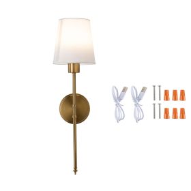 Battery Operated Wall Sconce Set of 2, 4000mAh Rechargeable Wireless Wall Lights with Remote Control, 30 Lighting Modes, 12 RGB Colors & Timer.