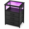 nightstand-end-table-with-charging-station-black-3drawer-side-table-with-rgb-led-light-glass-top-bedside-table-fabric-drawers