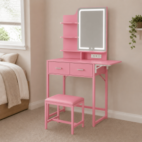 pink-vanity-desk-with-lighted-mirror-and-foldup-panel-small-makeup-vanity-table-with-fabric-storage-drawers-3tier-shelves