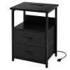 rgb-led-nightstand-with-charging-station-2-fabric-drawers-black-end-table-with-power-outlets-usb-ports-for-bedroom