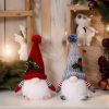 2pcs-red-gray-gnome-figurine-set-heavyduty-plastic-indoor-christmas-new-year-decorations