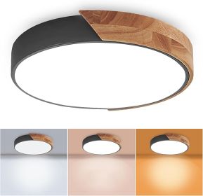 wood-led-flush-mount-ceiling-light-3cct-3000k6500k-modern-black-close-to-ceiling-lighting-fixtures-minimalist-round-ceiling-light