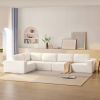 [VIDEO]147"Modular Sectional Sofa with Wide Seat,No Assembly Required,Free Combination,L Shaped Couch Set,Cloud Upholstered Indoor Furniture