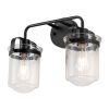 This wall sconce allow to be installed up or down, premium black lamp holder , simple and elegant