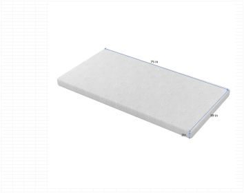 2-inch Memory Sponge Mattress Brings You Comfortable Sleep And Is Suitable For Various Scenarios