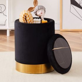 Black Storage Footstool - Prohibited For Sale On Amazon