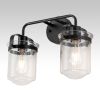 This wall sconce allow to be installed up or down, premium black lamp holder , simple and elegant
