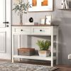 farmhouse-style-console-table-with-2-drawer-and-bottom-storage-shelf-for-entryway-rustic-side-table-with-storage-drawer-and-shelf