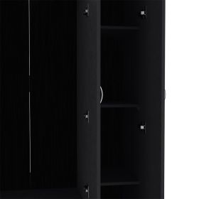 Wardrobe Erie, Bedroom, Black
