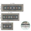 Kitchen Rugs Sets of 3, Kitchen Floor Mat Carpet, Washable Non Slip Kitchen Runner Rug, Boho Farmhouse Hallway Doormat for Home Decor