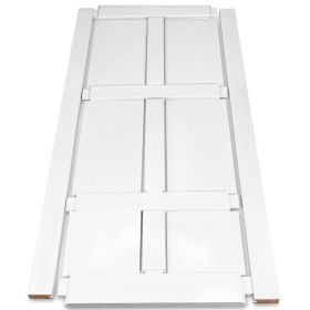 CRAZY ELF 32" x 80" Six Panel Real Primed Door Slab, DIY Panel Door, Modern Interior Barn Door, Water-proof, Anti-deformation